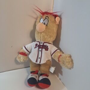 Atlanta Braves Blooper the Mascot Plush MLB 14" Foco Stuffed Animal